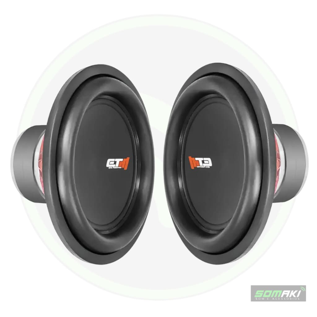 Alto Falante Som Carro Etm 10 Pol Subwoofer 250w 4 Ohms 1 unidade