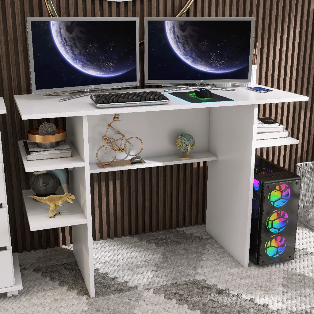 Mesa Gamer para Computador SMV - Branco