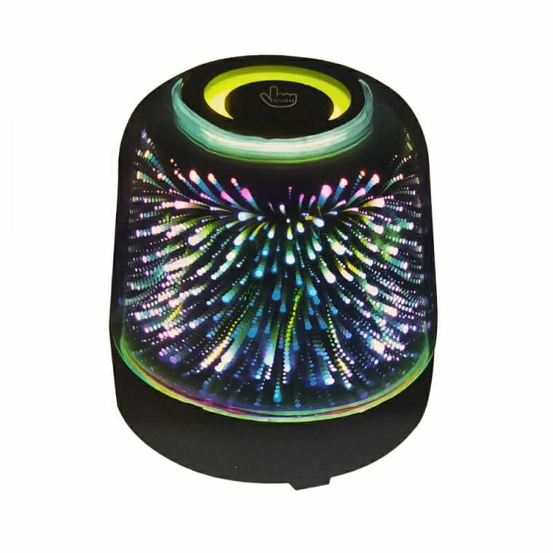 Caixa de Som Bluetooth Portátil Luminária Touch LED RGB KA-8532