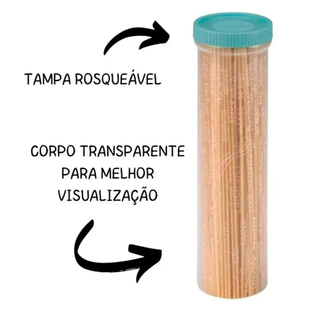 Pote Porta Macarrão 880 ml Massa Spaguethi Sanremo com Rosca Fácil