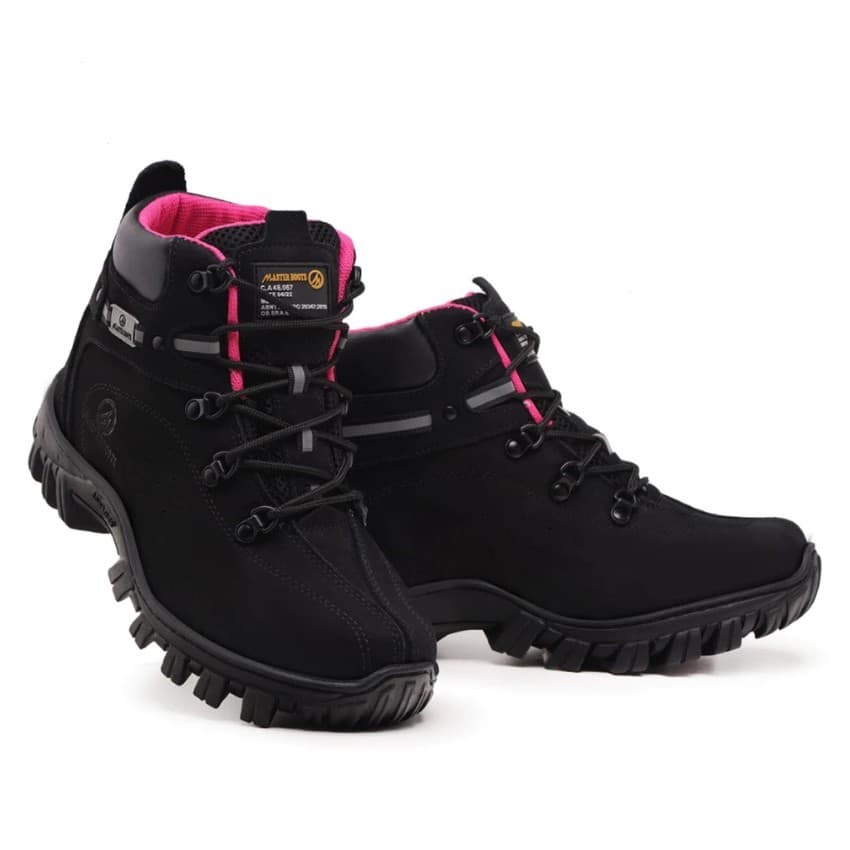 Bota Coturno Caterpillar Em 100% Couro Feminina Promoção Relampago