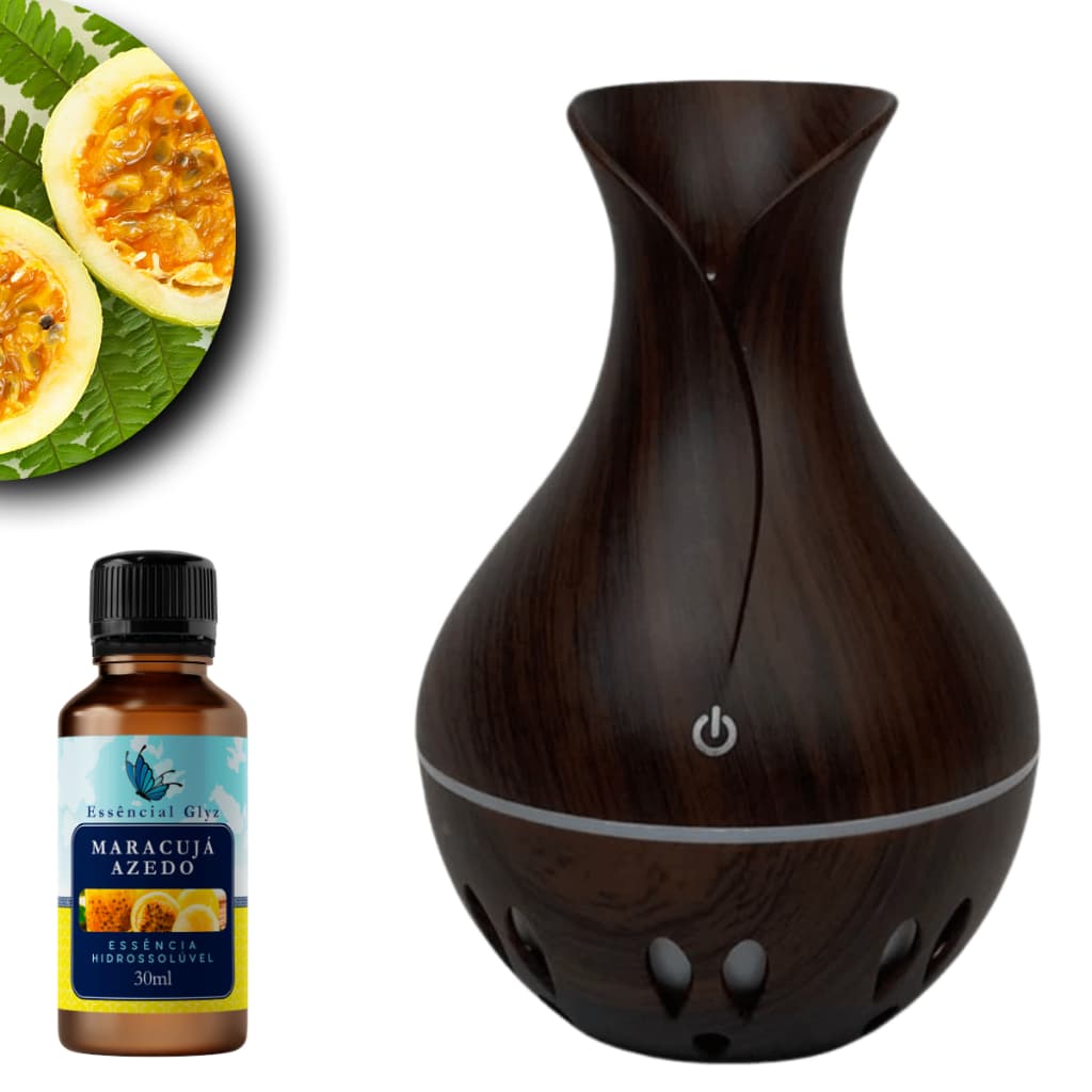 Aroma Sofisticado com Essência Glyz Maracuja Azedo + Umidificador– 30ml