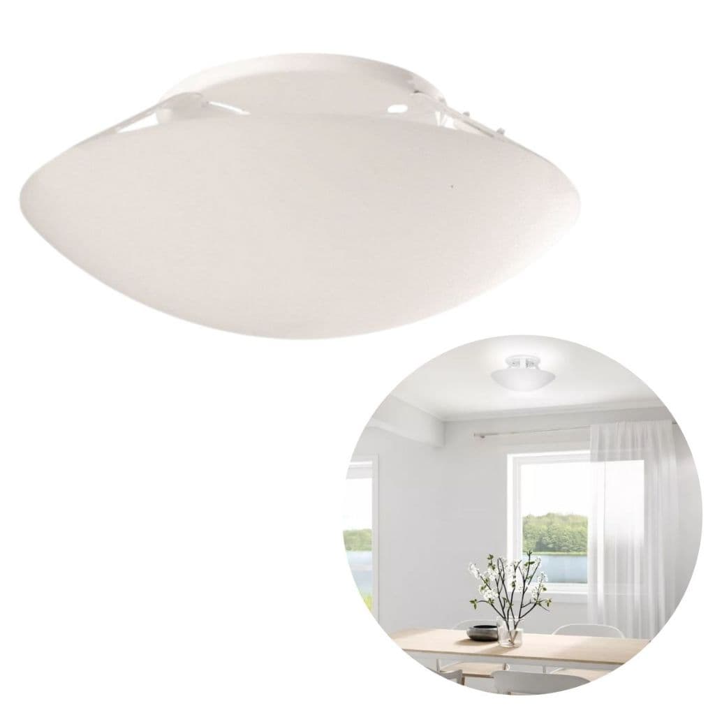 Plafon Solari Redondo 26cm 60w P/ 2 Lâmpadas Taschibra