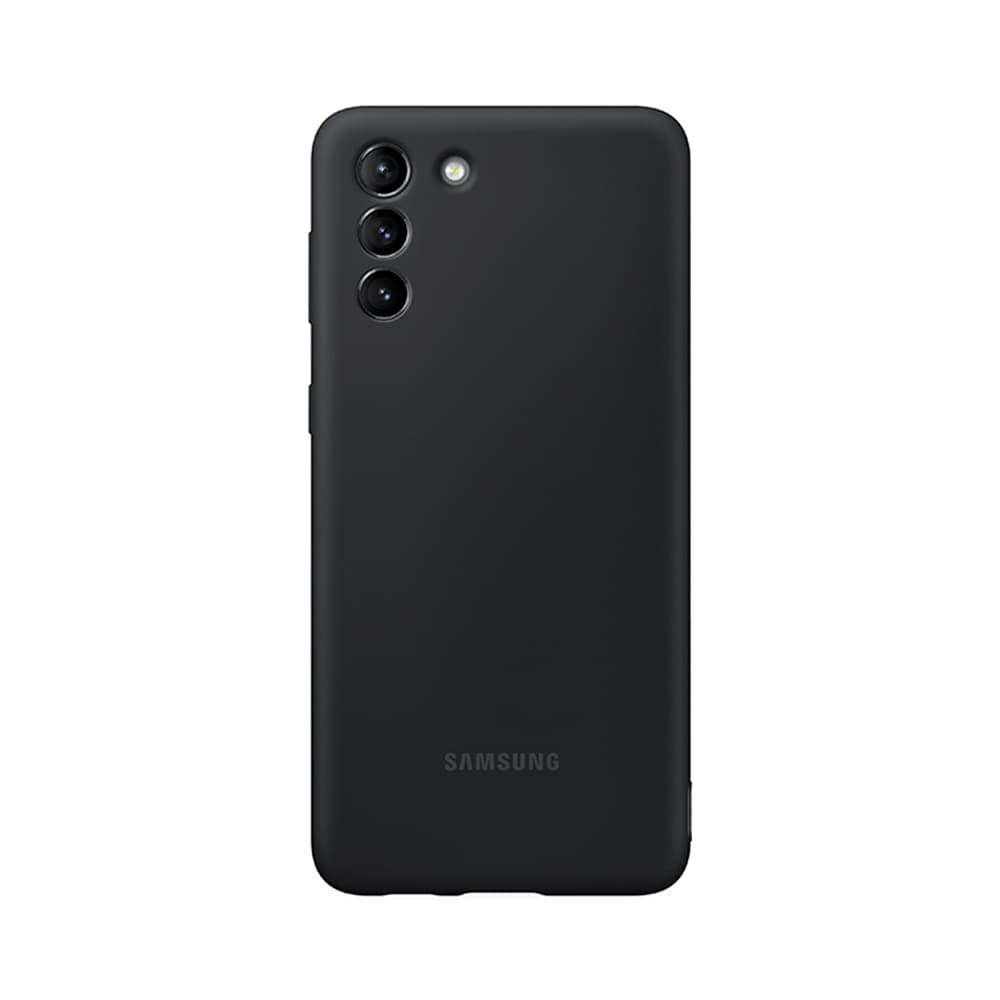 Capa Samsung Silicone Cover Samsung Galaxy S21 + Preta