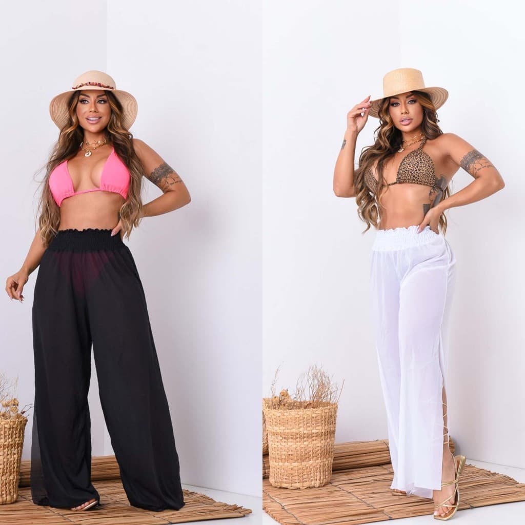 Saida de Praia Calça De Luxo Modelo Verão
