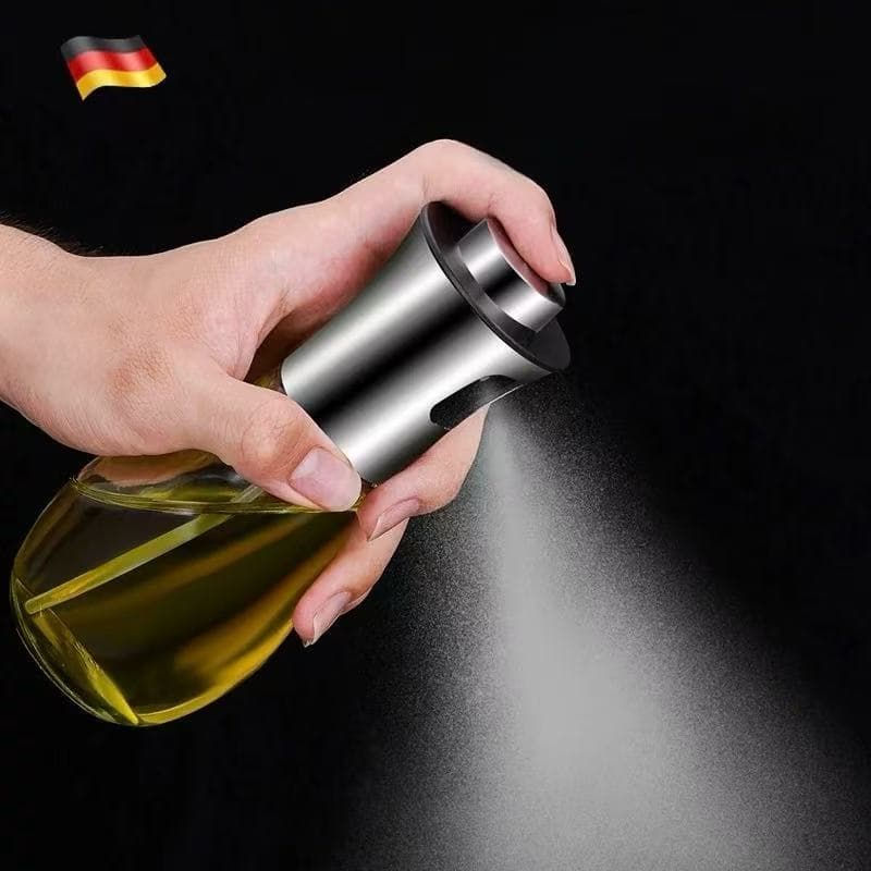 Galheteiro Spray Pulverizador Azeite Prata Aço Inox 200ml