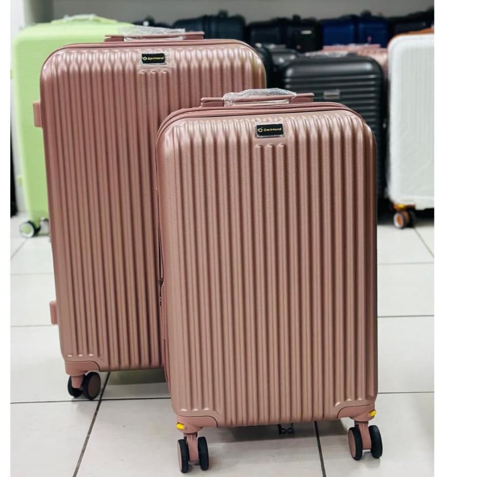 Kit Mala Média 23kg + Mala Grande 35kg Para Viagem Style Giratória 360°