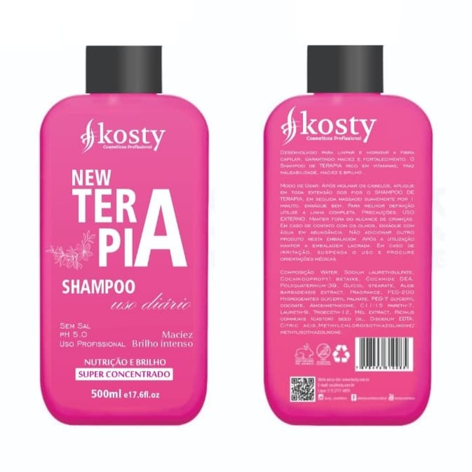 shampoo New Terapia Capilar Uso Diario 500Ml