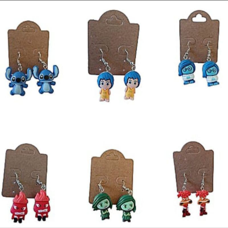 Brinco Divertidamente Brinco Lilo Stitch Brinco Hello Kitty  Brincos Divertido Aesthetic Brinco Uno Brinco Halloween