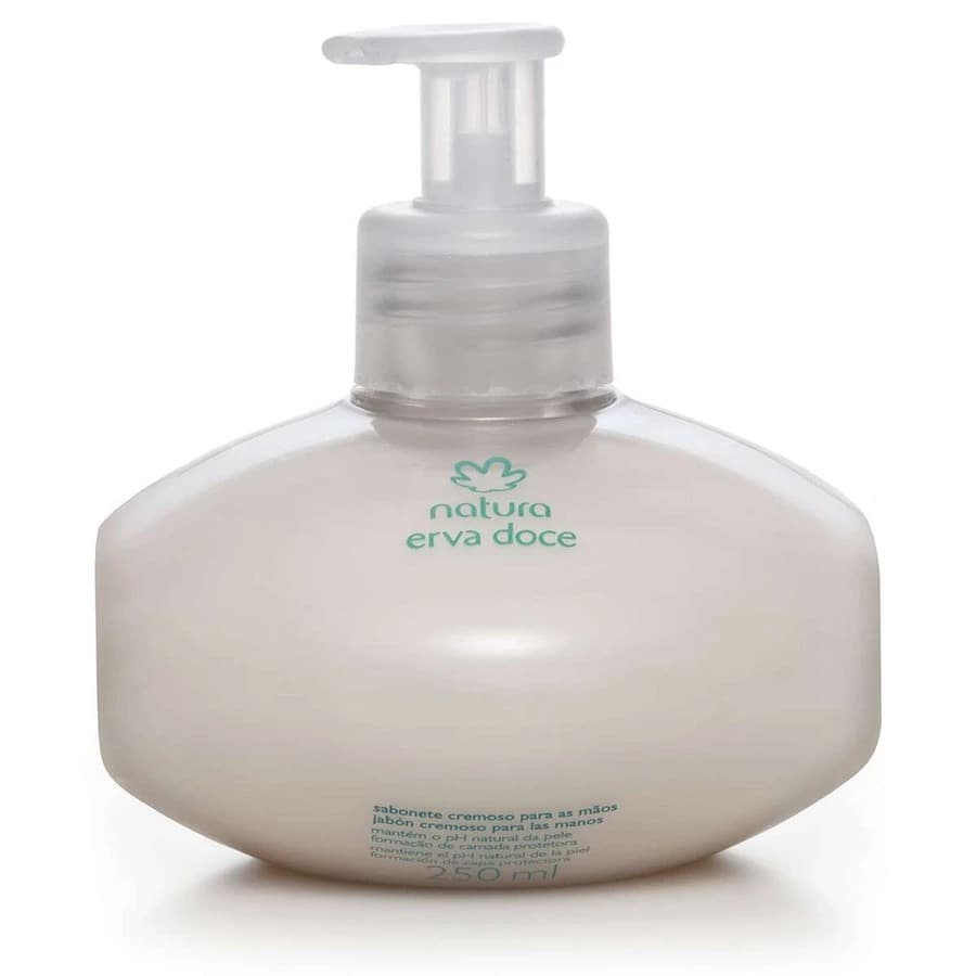 Sabonete Cremoso para as Mãos Natura Erva Doce 250 ml