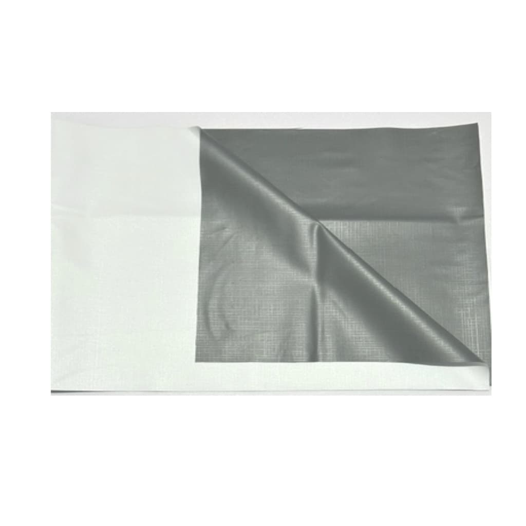 Tela de projecao 95 polegadas dobravel em pvc com fundo cinza