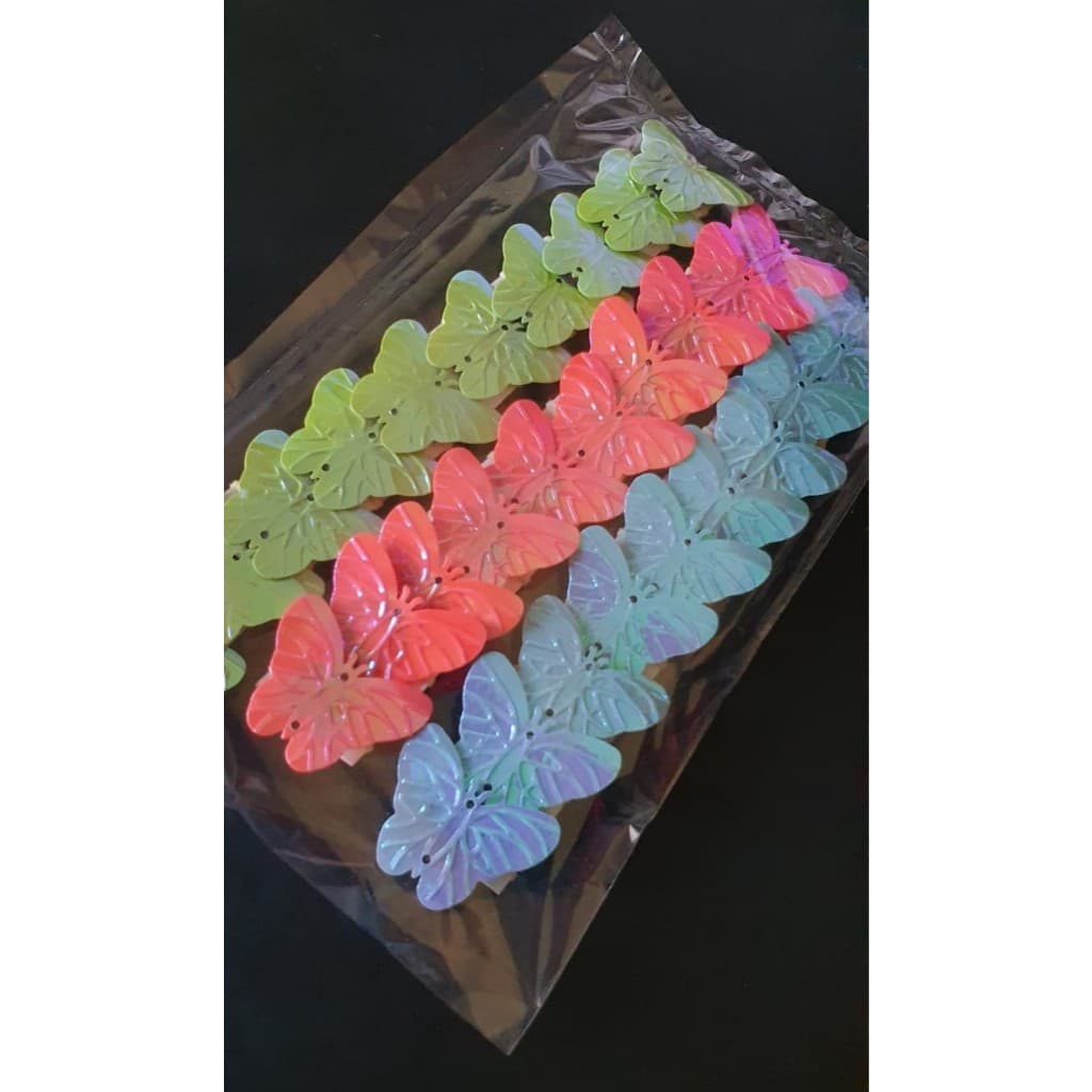 Borboleta pra penteado kit com 30 ou 60 unidades para Cachorro, Gato petshop