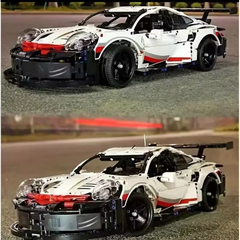 Blocos De Montar Carro Esportivo Porsche 911 - 1580pcs