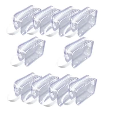 Kit Nécessaires 10 Unidades 20x15x8 Transparente cristal Pequena