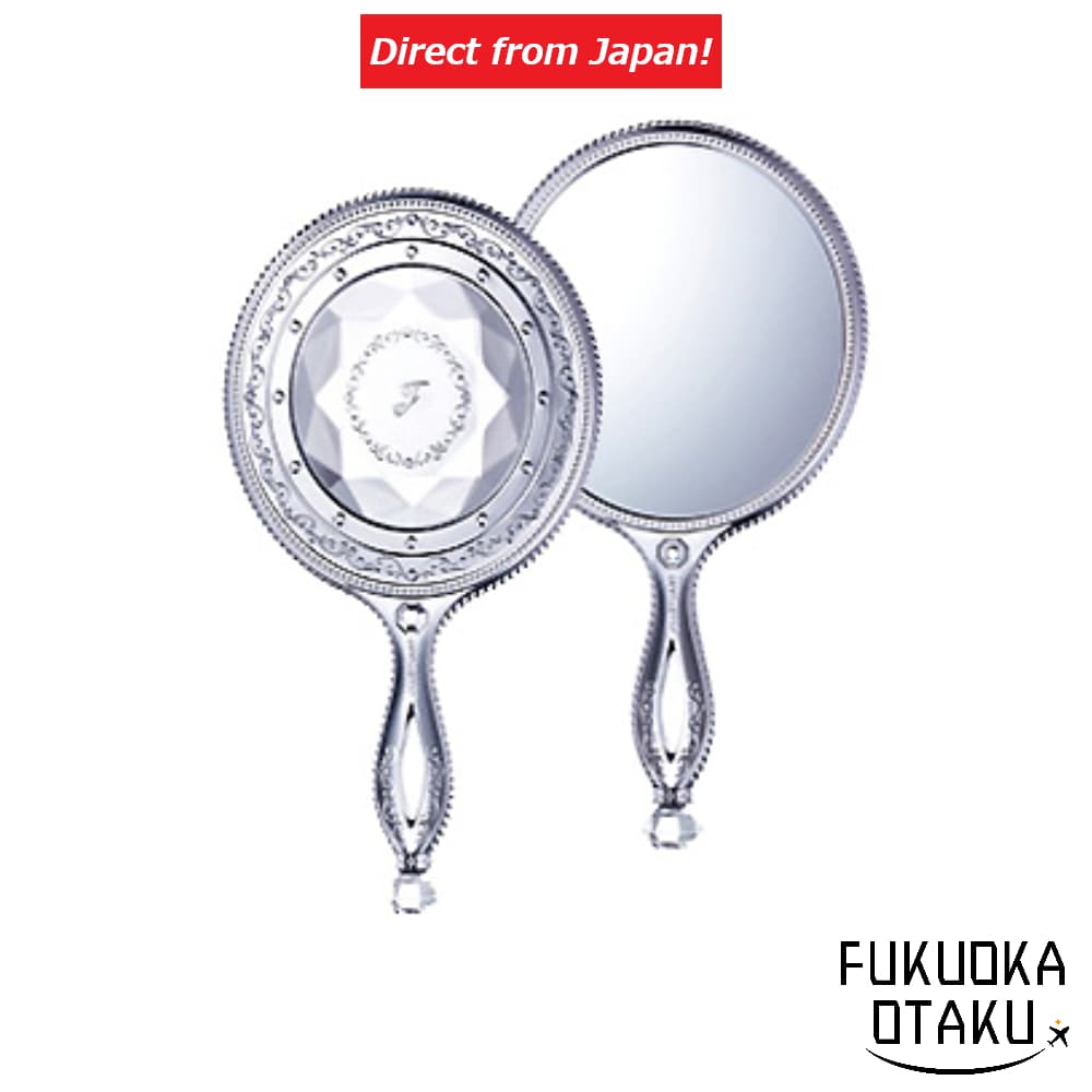 Espelho de Mão JILL STUART com Design Brilhante e Elegante como Diamante【Direto do Japão】