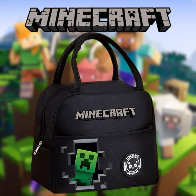 Bolsa Térmica do Minecraft/ Ideal para presentes/ Estampa de qualidade