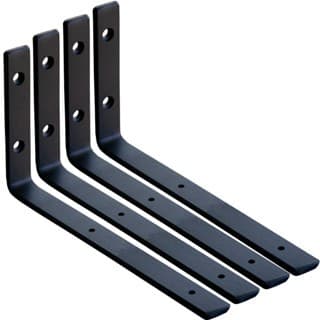 Mão francesa invertida base reta 40cm 5 unidades