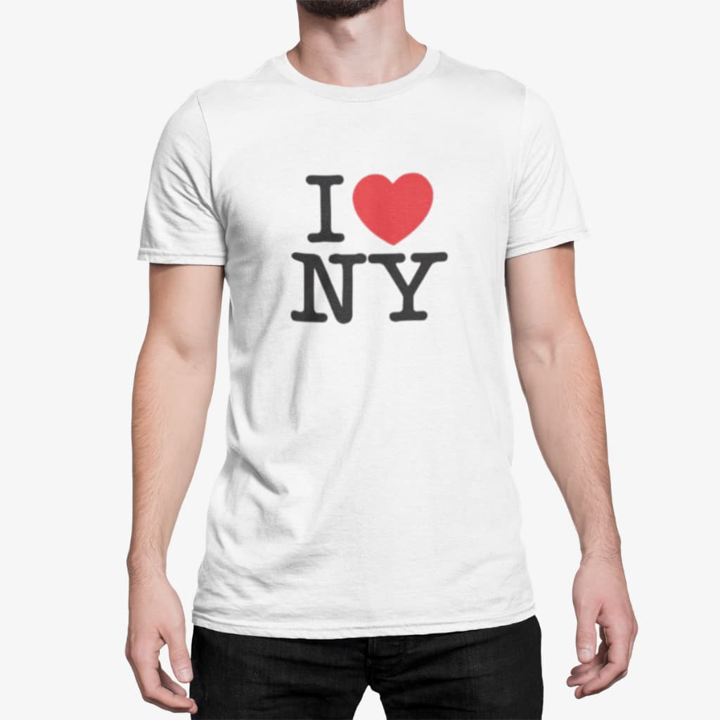 Camiseta Camisa Masculina I Love New York Oferta