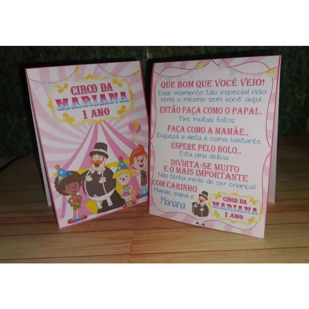 10 Plaquinhas para Mesa de Agradecimento Personalizadas