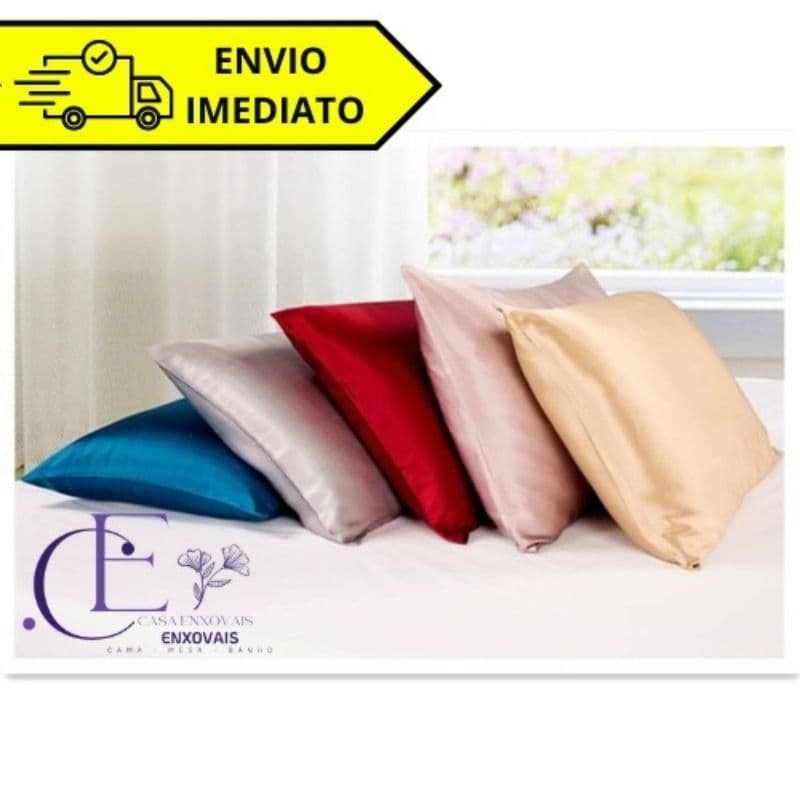 Fronhas cetim charmuse 2 [unidades]