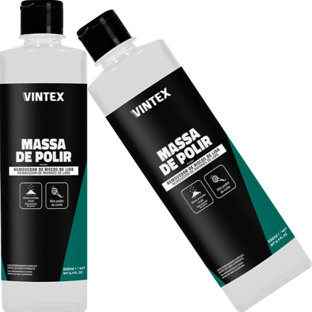 Massa de Polir Automotiva 590g Vonixx Vintex Profissional