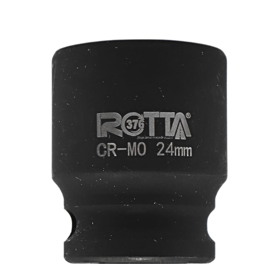 Soquete Impacto 1/2 X 24mm Curto Sextavado Forte
