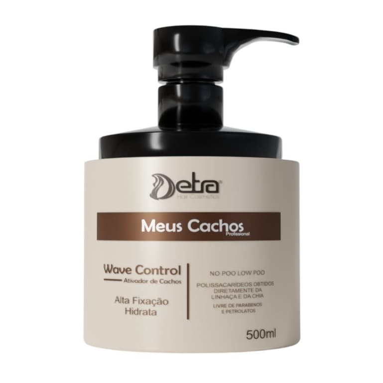 Ativador de Cachos Meus Cachos 500ml Detra Hair Cosmetics Definição para Cabelo Cacheado