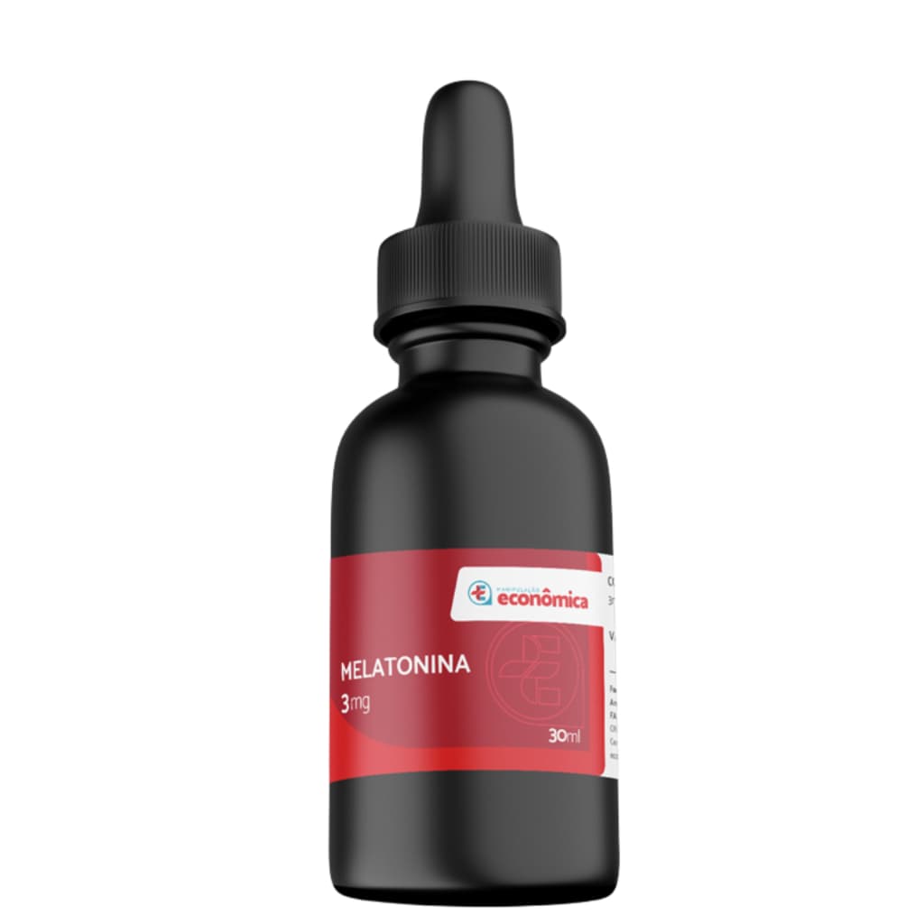 Melatonina Em Gotas 30ML Suplemento Sono - Envio Imediato