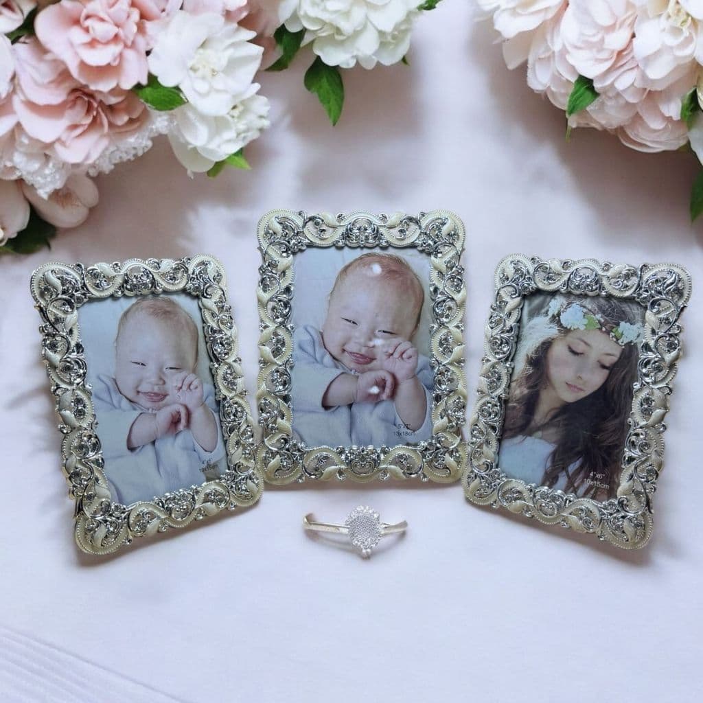 Porta Retrato Decorado Com Strass Pedrinhas Brilhantes