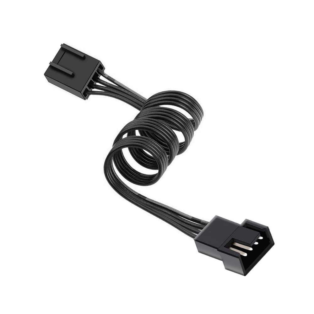 Cabo Extensor Para Cooler Fan Pwm 4 Pinos Com 25cm