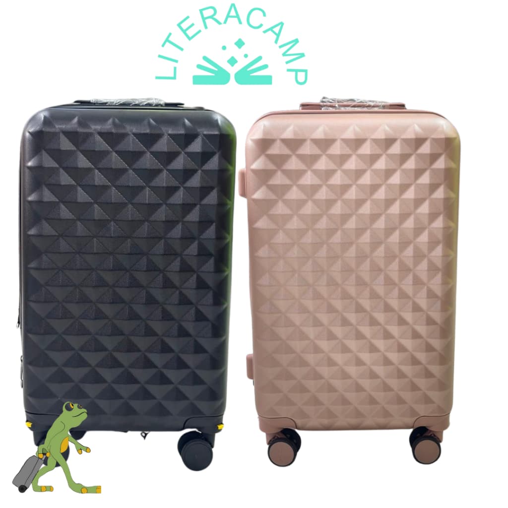 Kit Duas Malas Médias 23kg Para Viagem DIAMOND Giratória 360°