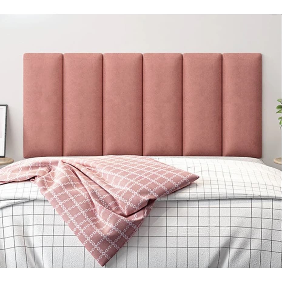 KIT 10 CABECEIRA MODULAR ESTOFADA CAMA BOX 45X20 CM