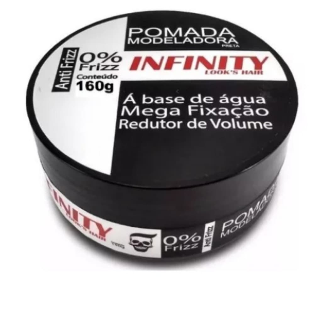 Pomada Modeladora Black Infinity Look´s Hair 160g