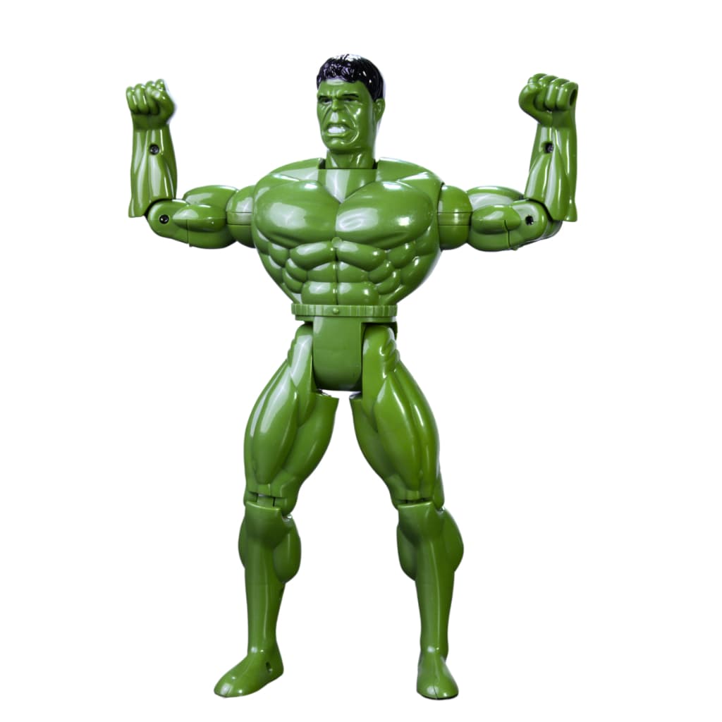 Boneco Personagem Super Herói Brinquedo Articulável Meninos 30cm Dia Das Crianças Brincar