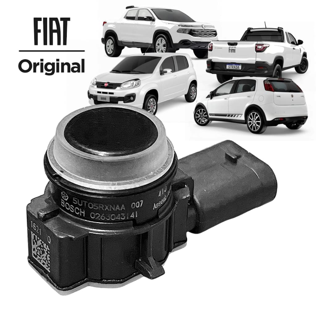 Sensor De Ré Estacionamento Original Fiat Toro Mobi Punto Novo Uno Vivace Nova Strada Ducato