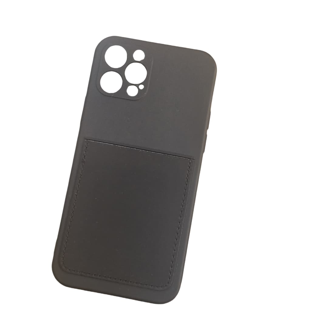 Capa de Celular Compatível IPone Case 12 12 pro Silicone Proteção da Camera E Porta Cartao DIVERSAS CORES