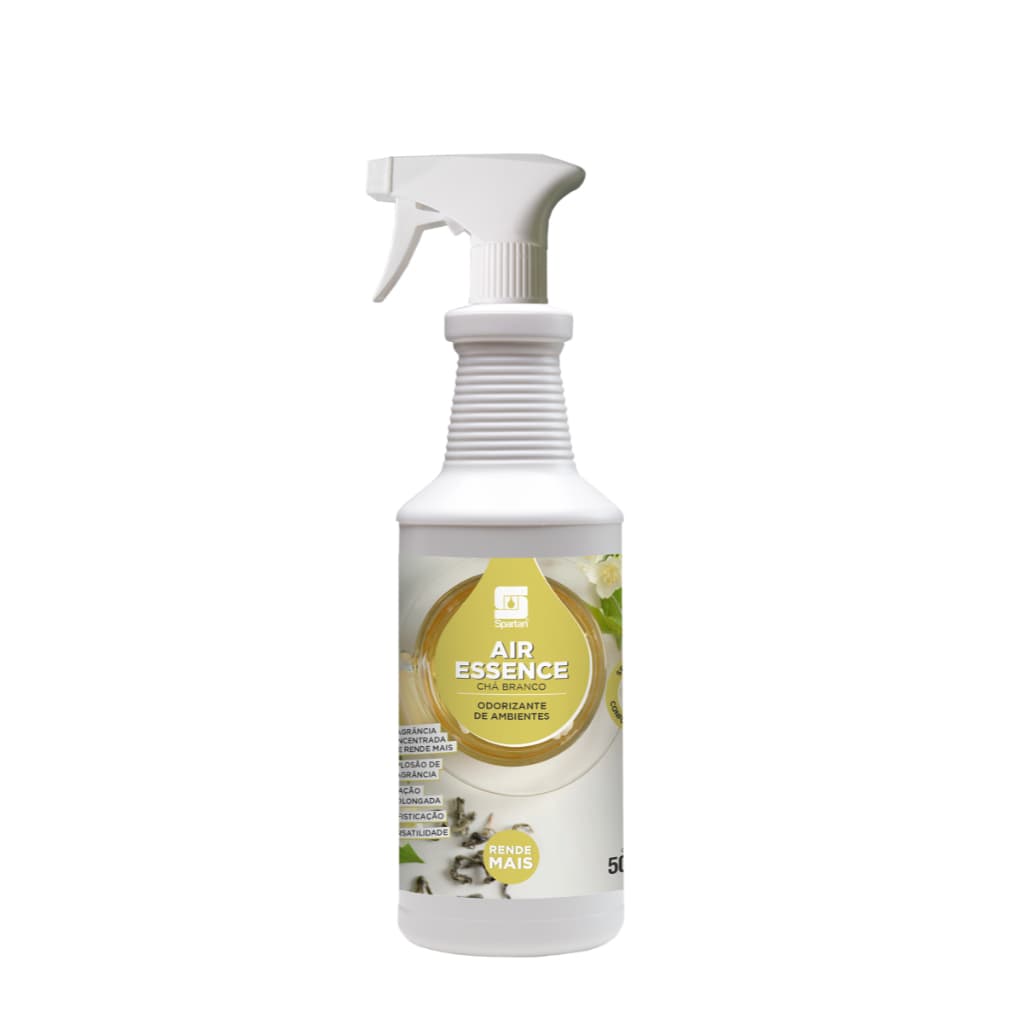 Chá Branco Air Essence Spartan - 500mL Cheirinho para Casa e Ambiente