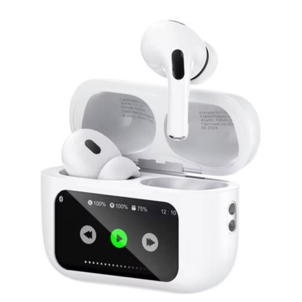 Fone De Ouvido Tela Touch Original Kaidi KNC4219 Cancelamento De Ruído Bluetooth TWS Sem Fio