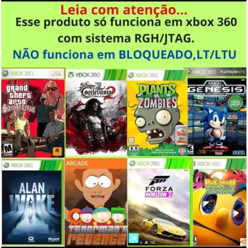 Hd top super Hd interno 120gb sem case rgh/jtag leia o anúncio