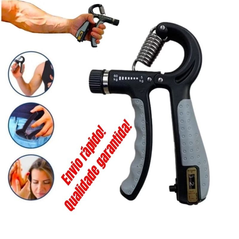 Hand Grip Fortalecedor de Antebraço Musculo com contador LELONG LE-5212