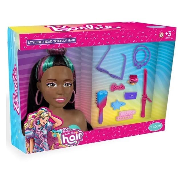 Busto Styling Head Totally Hair Barbie