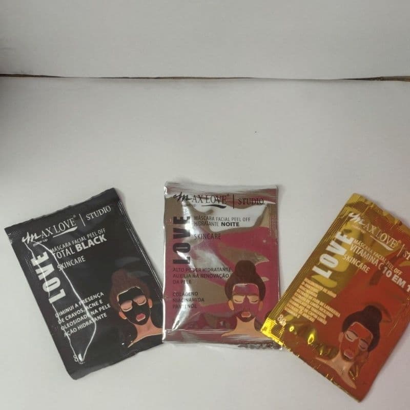 Máscara facial Skincare.