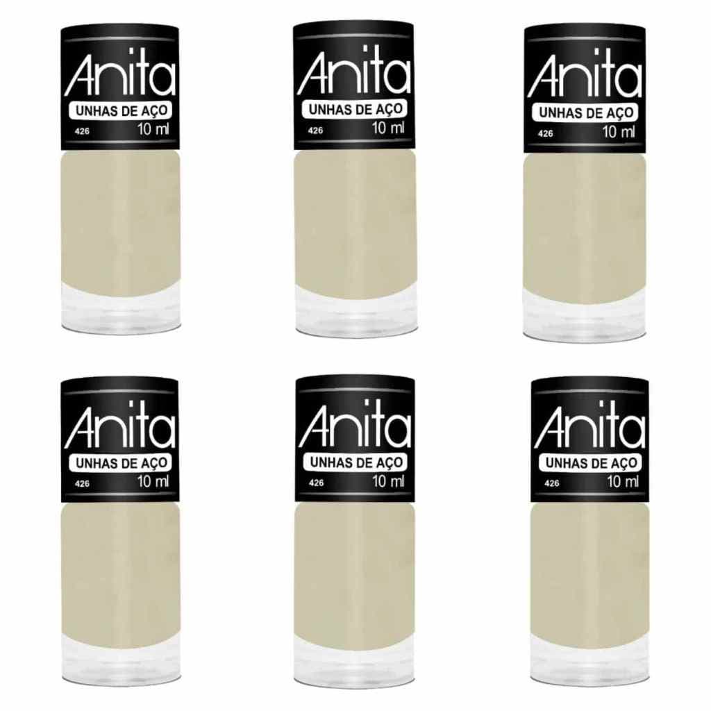 Kit Unhas De Aço Anita Com 6 Unidades
