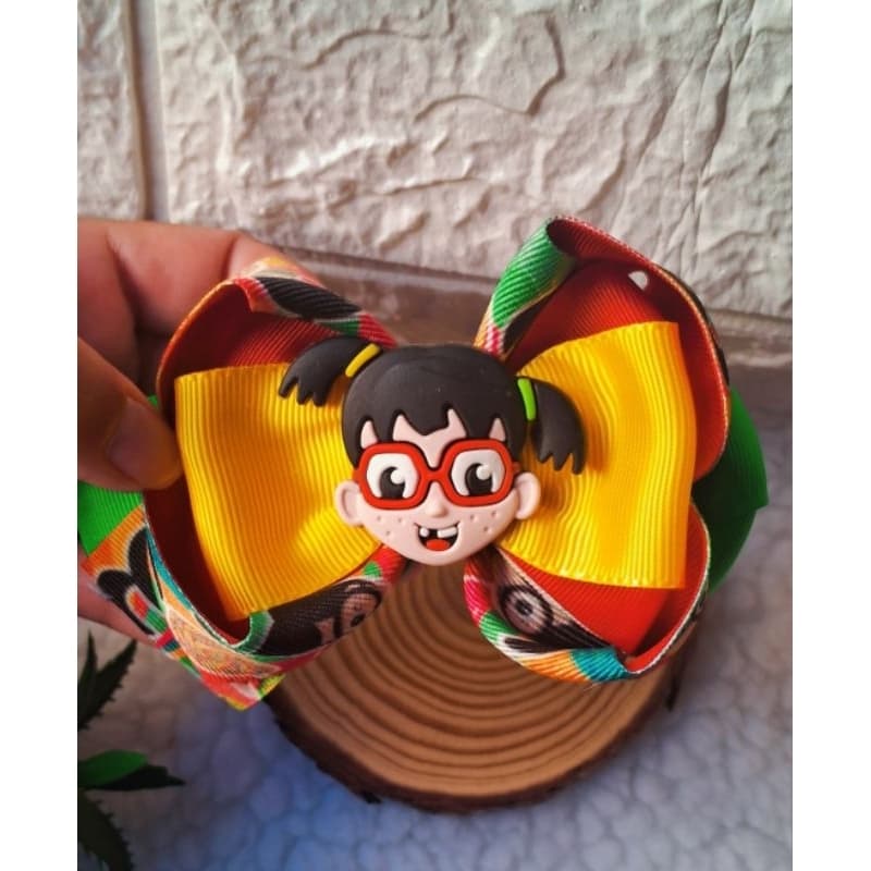 Laço infantil Chiqiunha Chaves/Laço Chiquinha