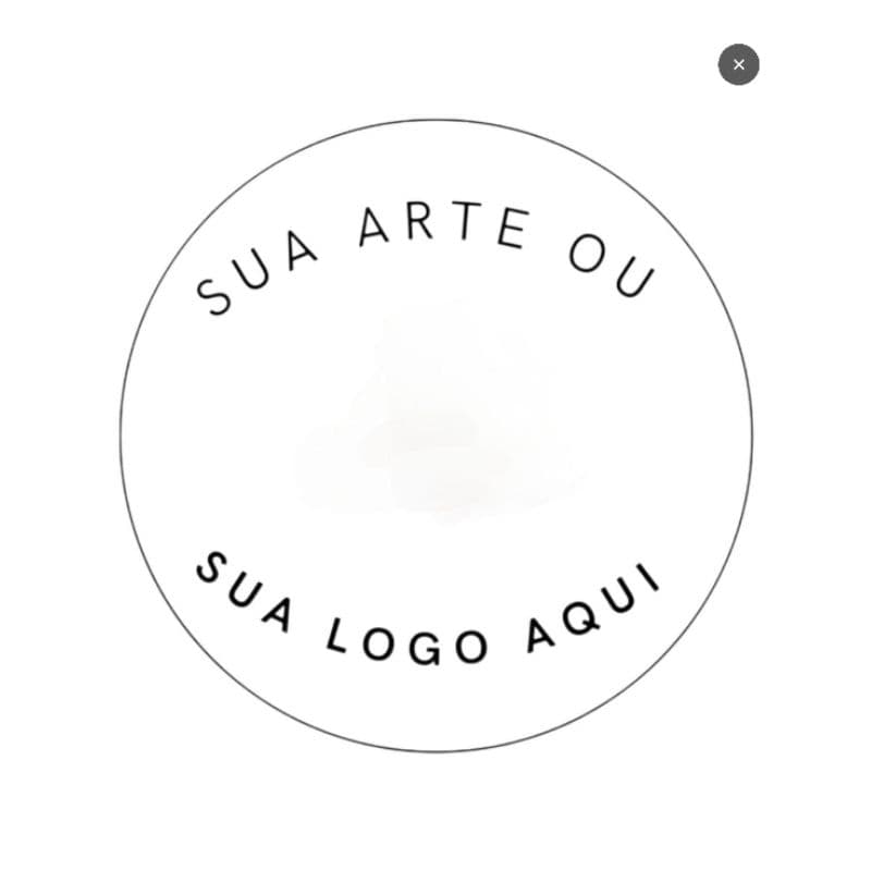 250 Adesivos Redondos Sua Arte ou Logo Aqui 3x3
