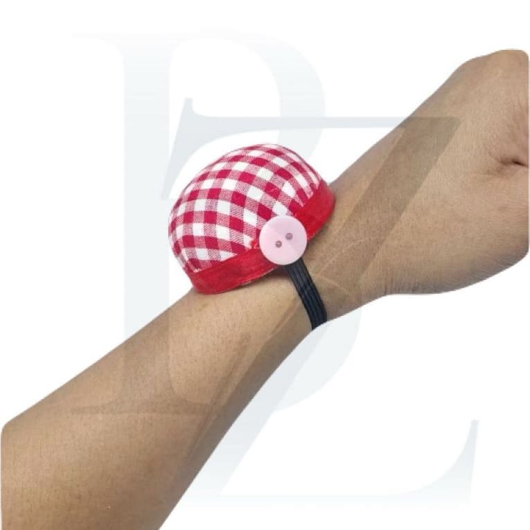 Almofada para Alfinete Pulso - Tomate - Unidade