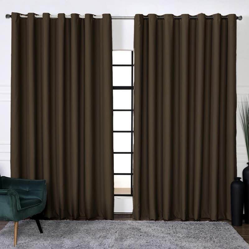Cortina Blackout Tecido Grosso 4,00 x 2,30/ 2,40/ 2,50/ 2,60/ 2,70/ 2,80 Corta Luz