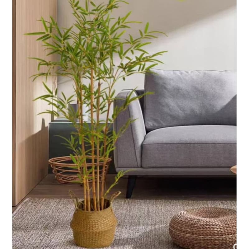 planta bambu artificial 4 galhos 1.20mt o vaso não acompanha