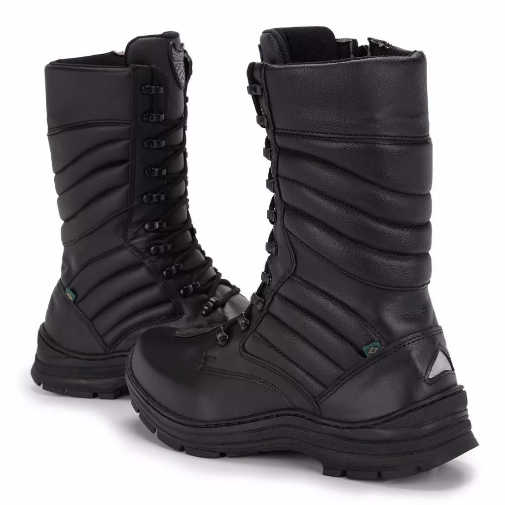 Coturnos Para Motoqueiros Botas Urbanas Motociclistas Acero Hunter Com Ziper Motocross Enduro e Trilha Bota Off-Road Top