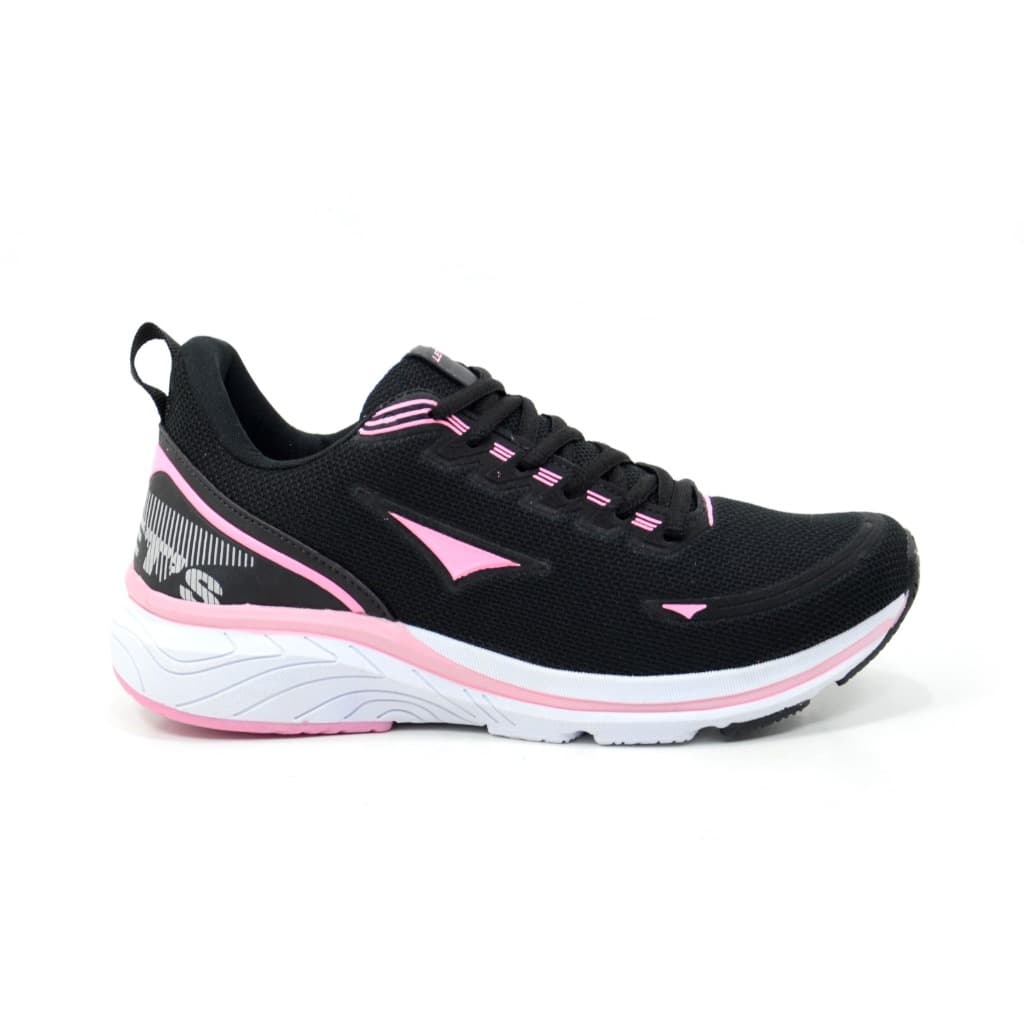 Tênis Feminino treino academia sola reta com cadarço tenis de corrida modelo flash TF11